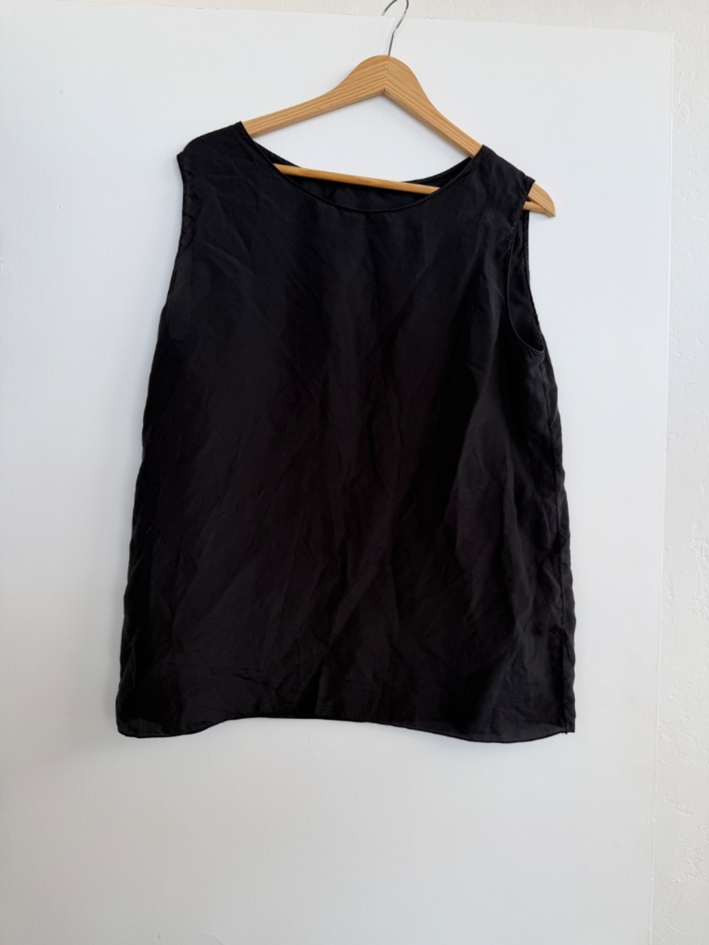 MARNI Black Silk Sleeveless Blouse Top - Size 44 EU / 12 US